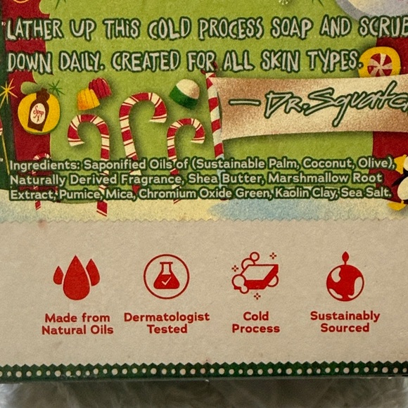 Dr. Squatch Ninny Scrubbins Men's Natural Soap - Limited Edition - Picture 5 of 9